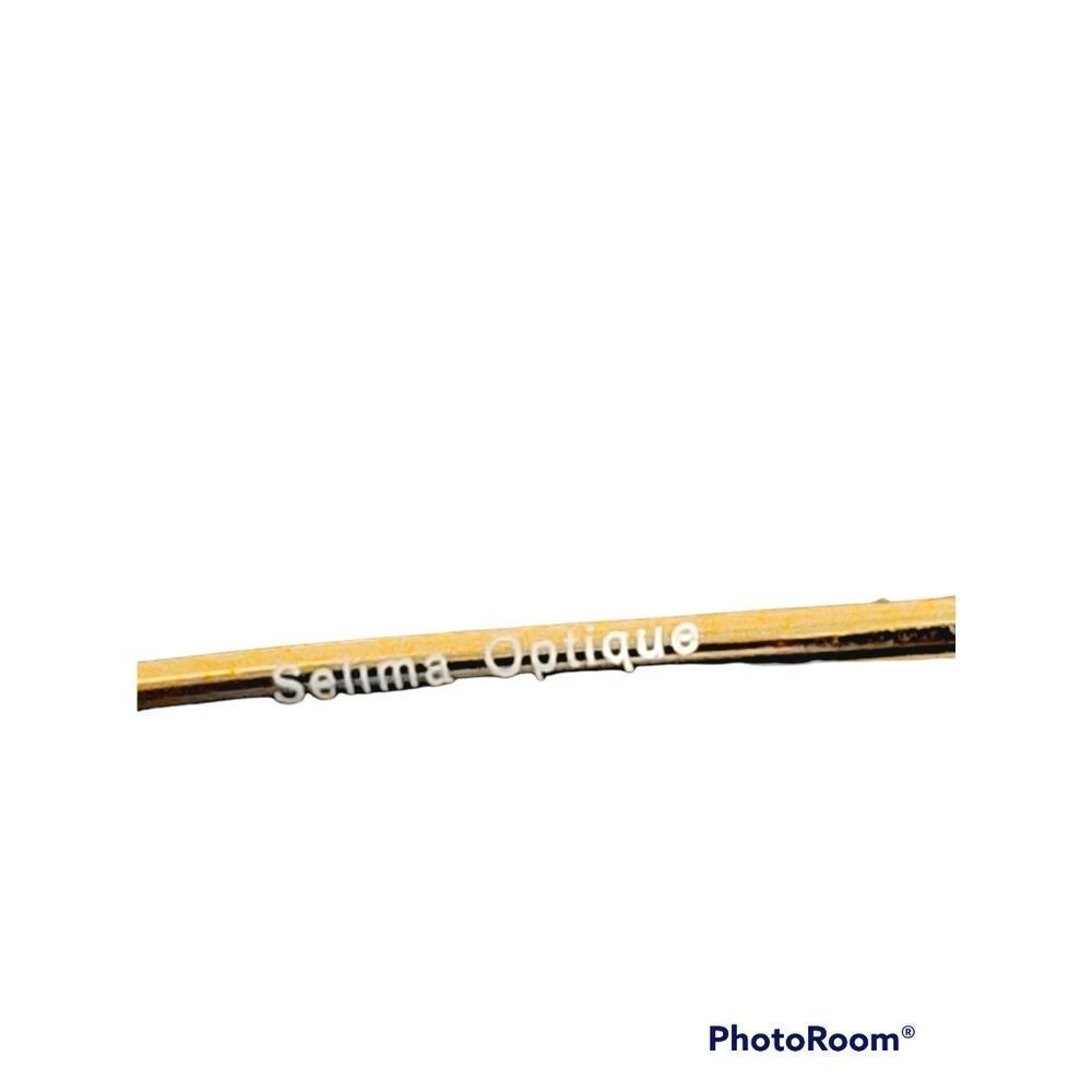 Selima Optique Gold Frame Green Tint Maxou Mens Sunglasses - Picture 7 of 8